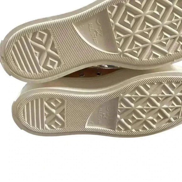 Converse Shoes Womens 8.5 Chuck Taylor All Star Lift Platform Leather High Top - Picture 10 of 11